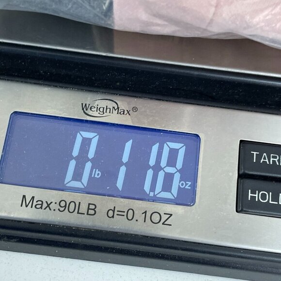 Belle by Kim Gravel Two-Tone Pink & Gray XL Lightweight Button-Up 1620 - Picture 9 of 9